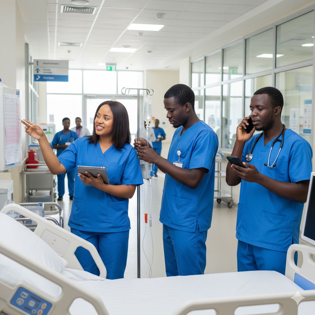 Our healthcare team at work